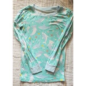 Little sleepies pj top sea 5/6